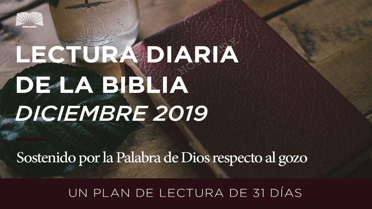 Lectura Diaria De La Biblia–Sostenido Por La Palabra De Gozo De Dios