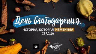 День благодарения. История, которая изменила сердца От Луки 19:38 Новый русский перевод