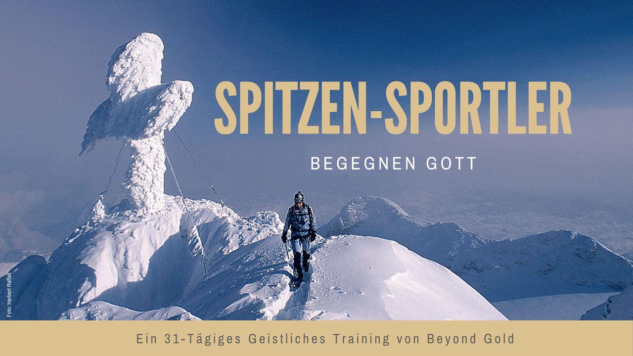 Spitzen-Sportler Begegnen Gott