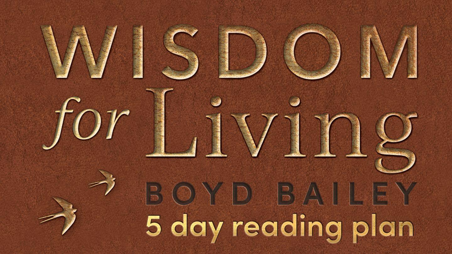 Wisdom For Living Tusimpi 13:20 Ibbaibele 1963