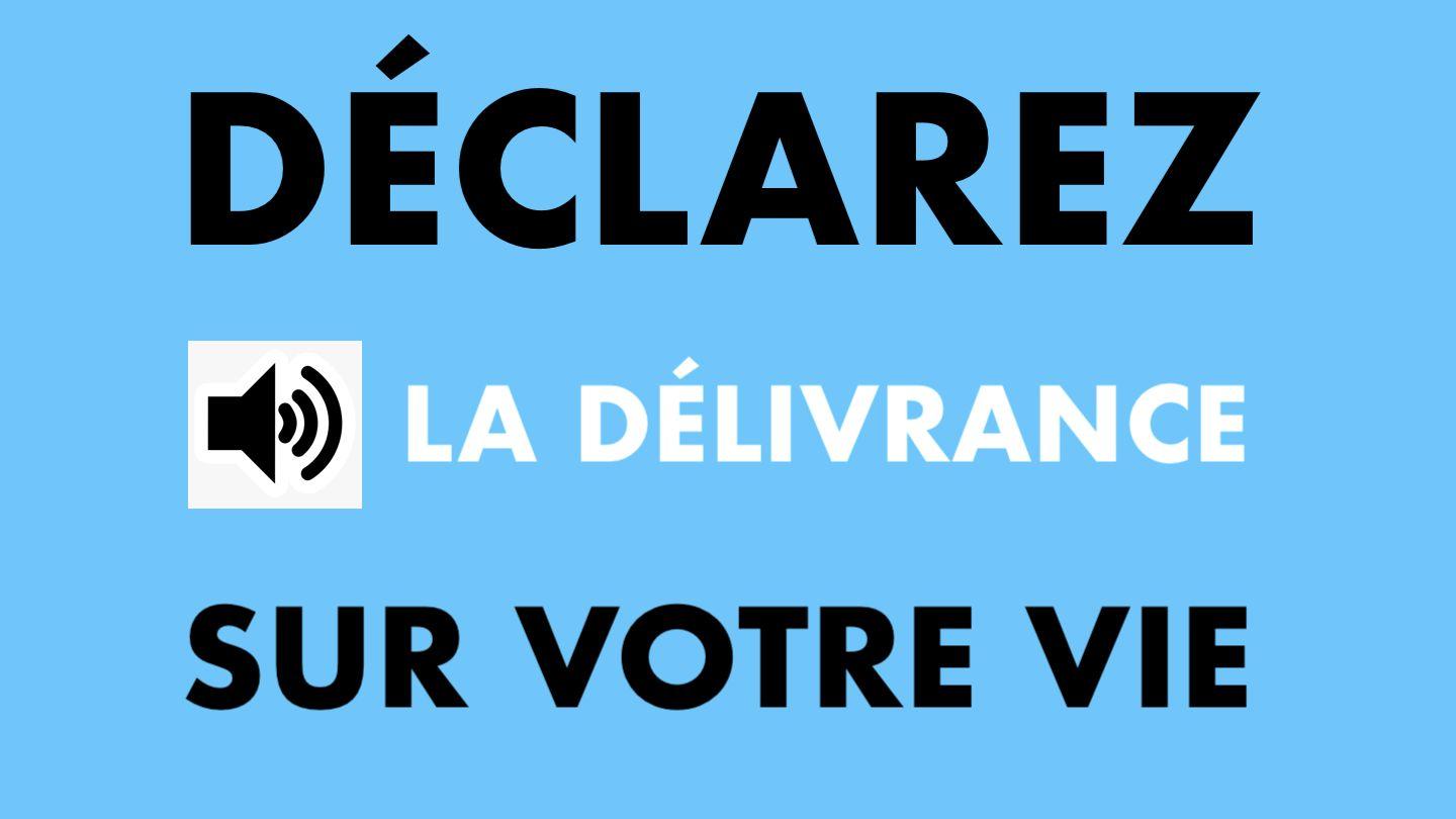 Déclarez La Délivrance Sur Votre Vie Josué 1:9 Parole de Vie 2017