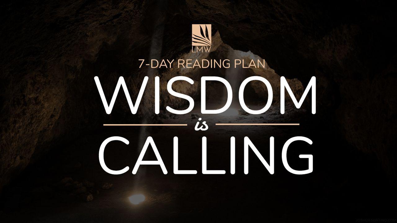 Wisdom Is Calling