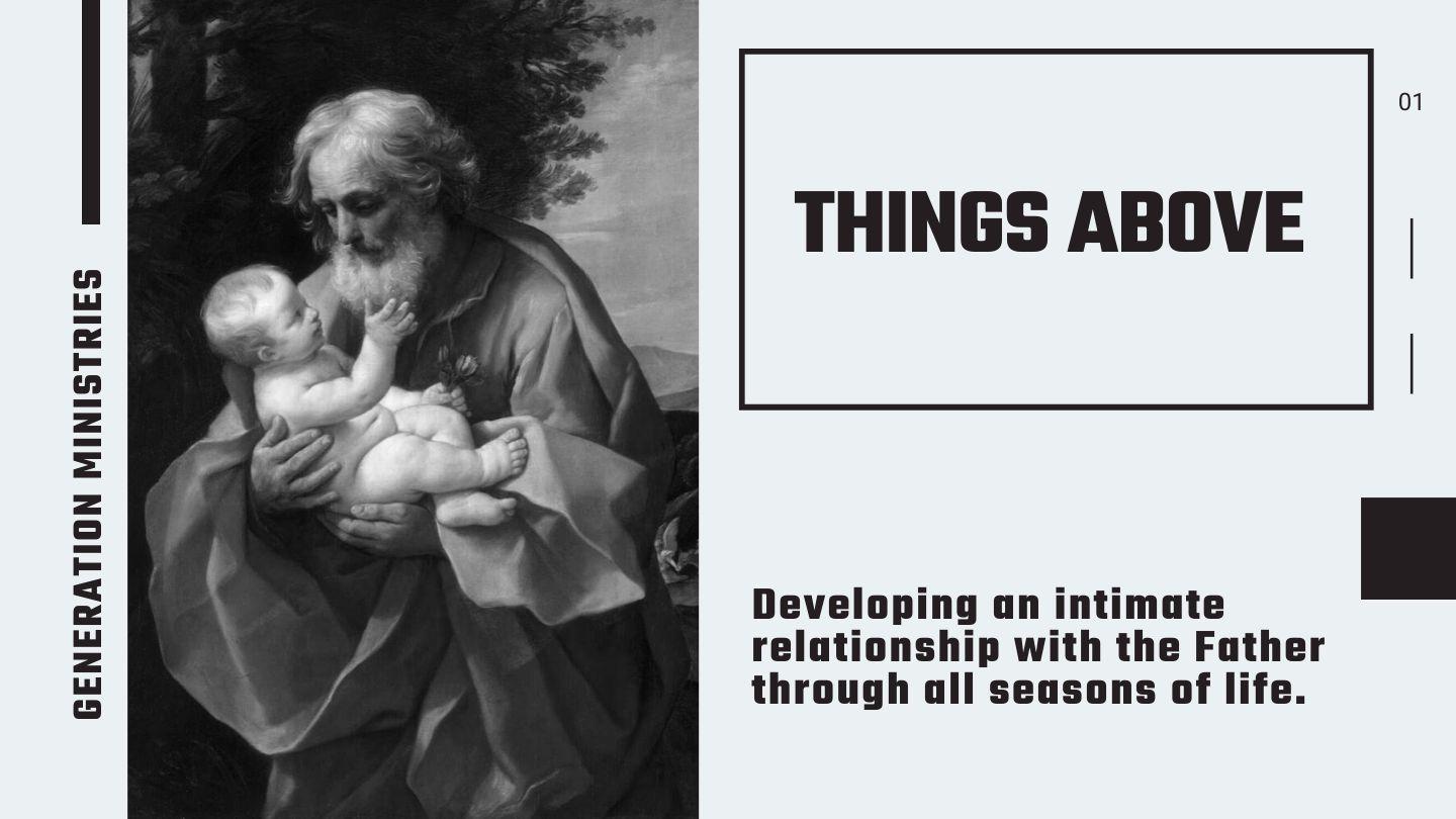 Things Above John 16:25-28 New Living Translation