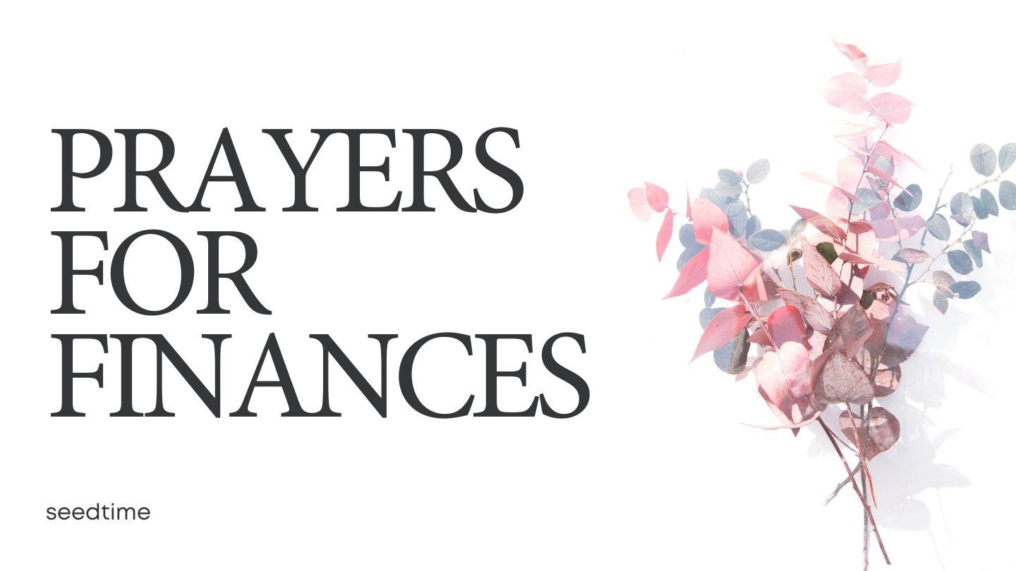 Prayers for Finances St Matthew 14:18-19 Douay-Rheims Challoner Revision 1752 ✠