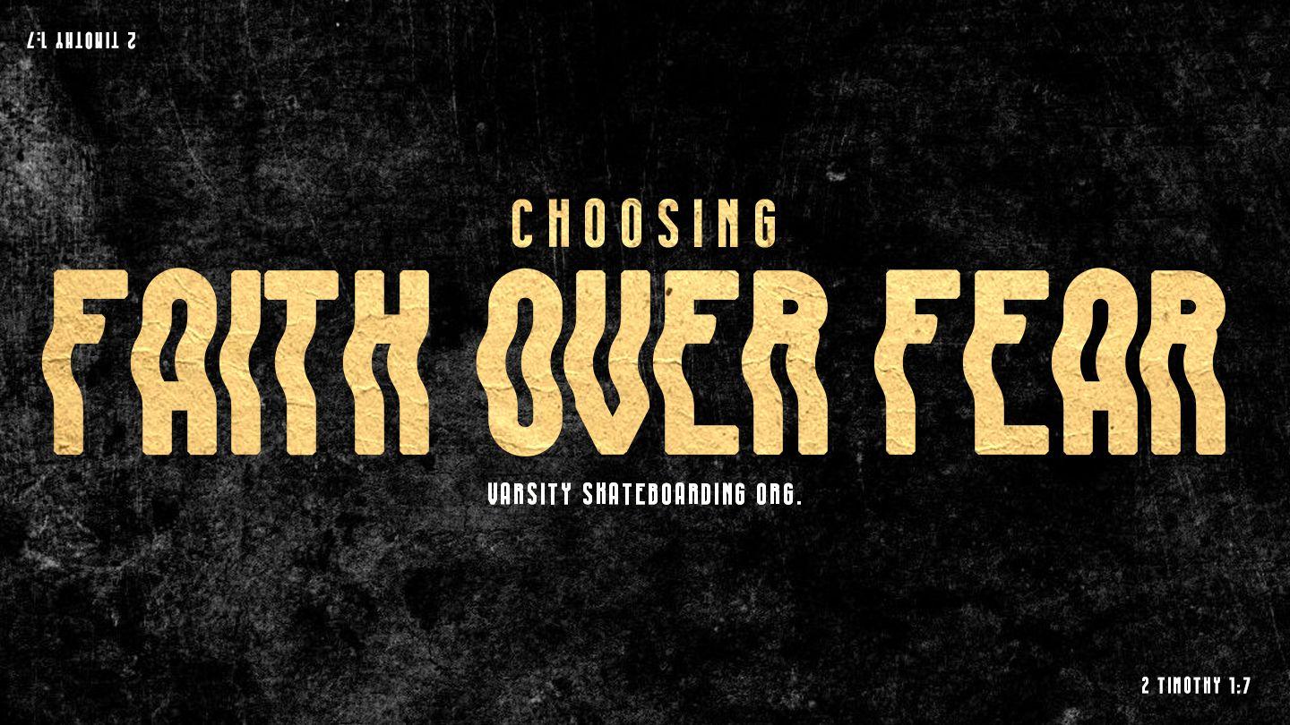 Choosing Faith Over Fear Jeremiah 10:13 New Living Translation