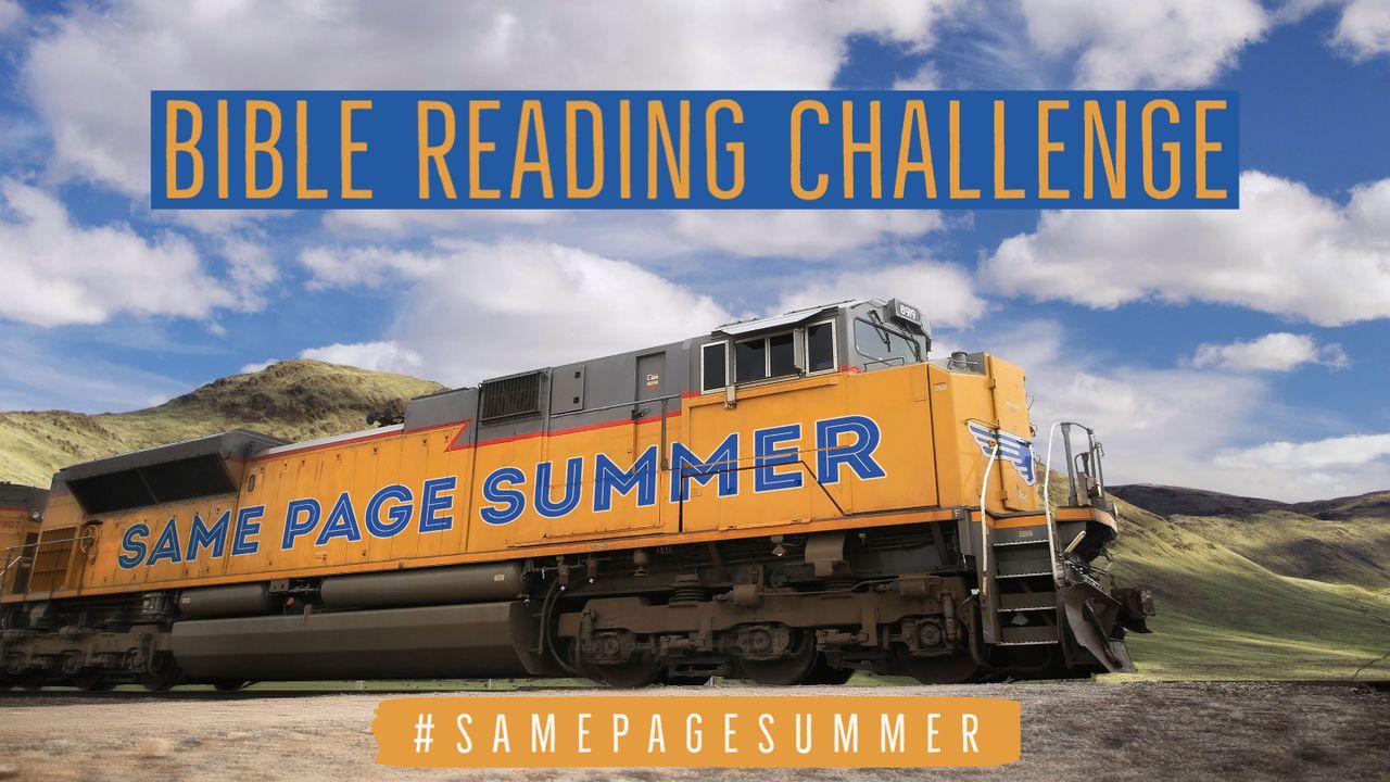 #SamePageSummer