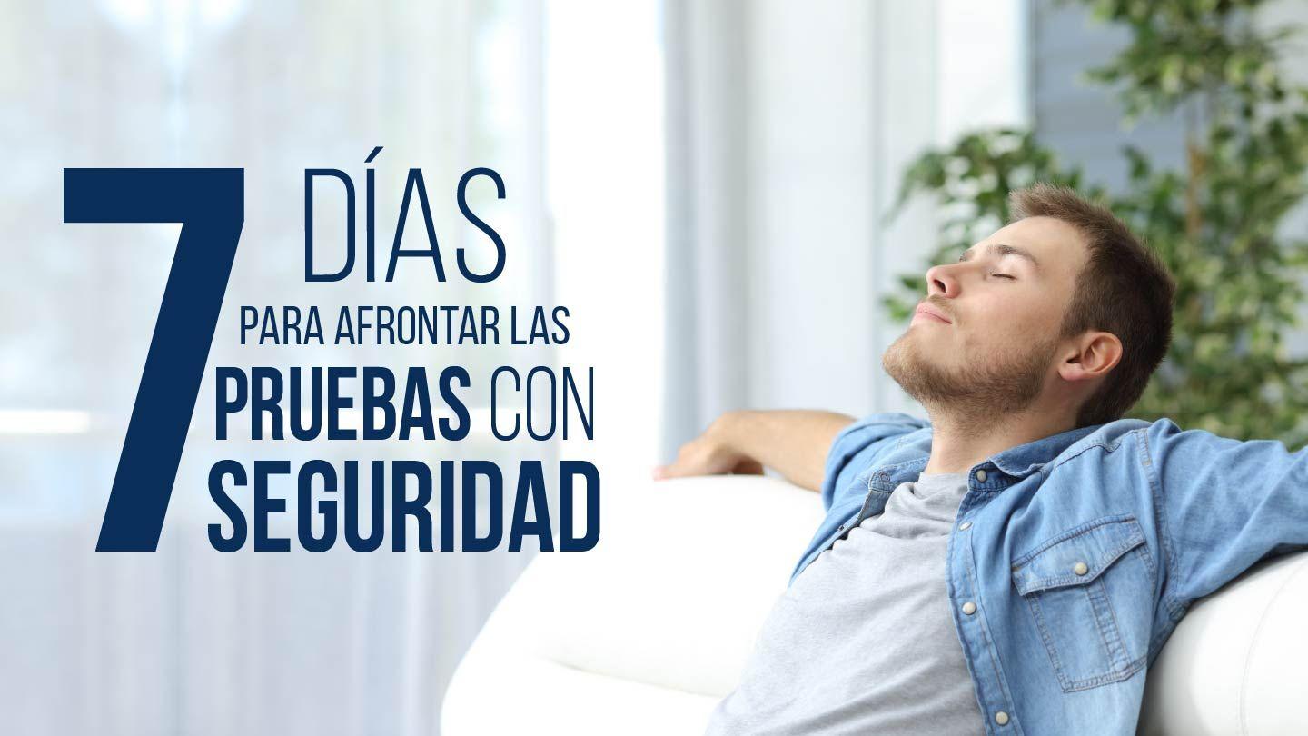 7 días para afrontar las pruebas con seguridad. 1 Pedro 5:10-11 Nueva Versión Internacional - Castellano