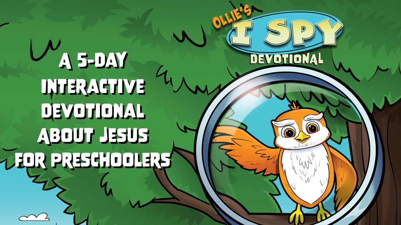 I Spy Jesus: An Interactive Devotional for Preschoolers