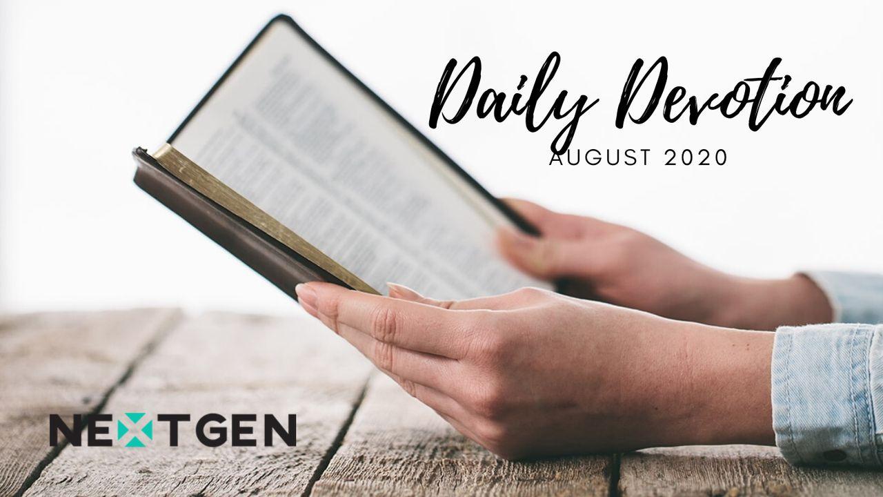 August NextGen Daily Devotion 