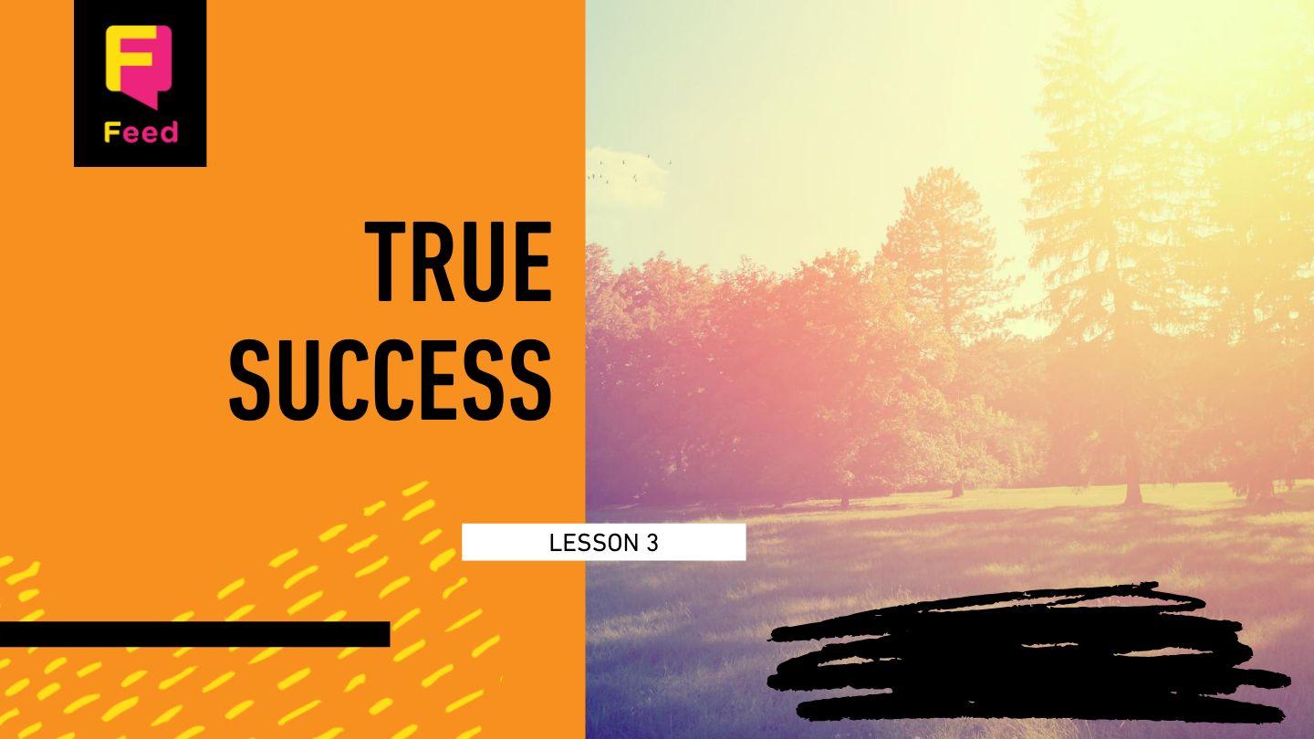 Work As Worship: True Success