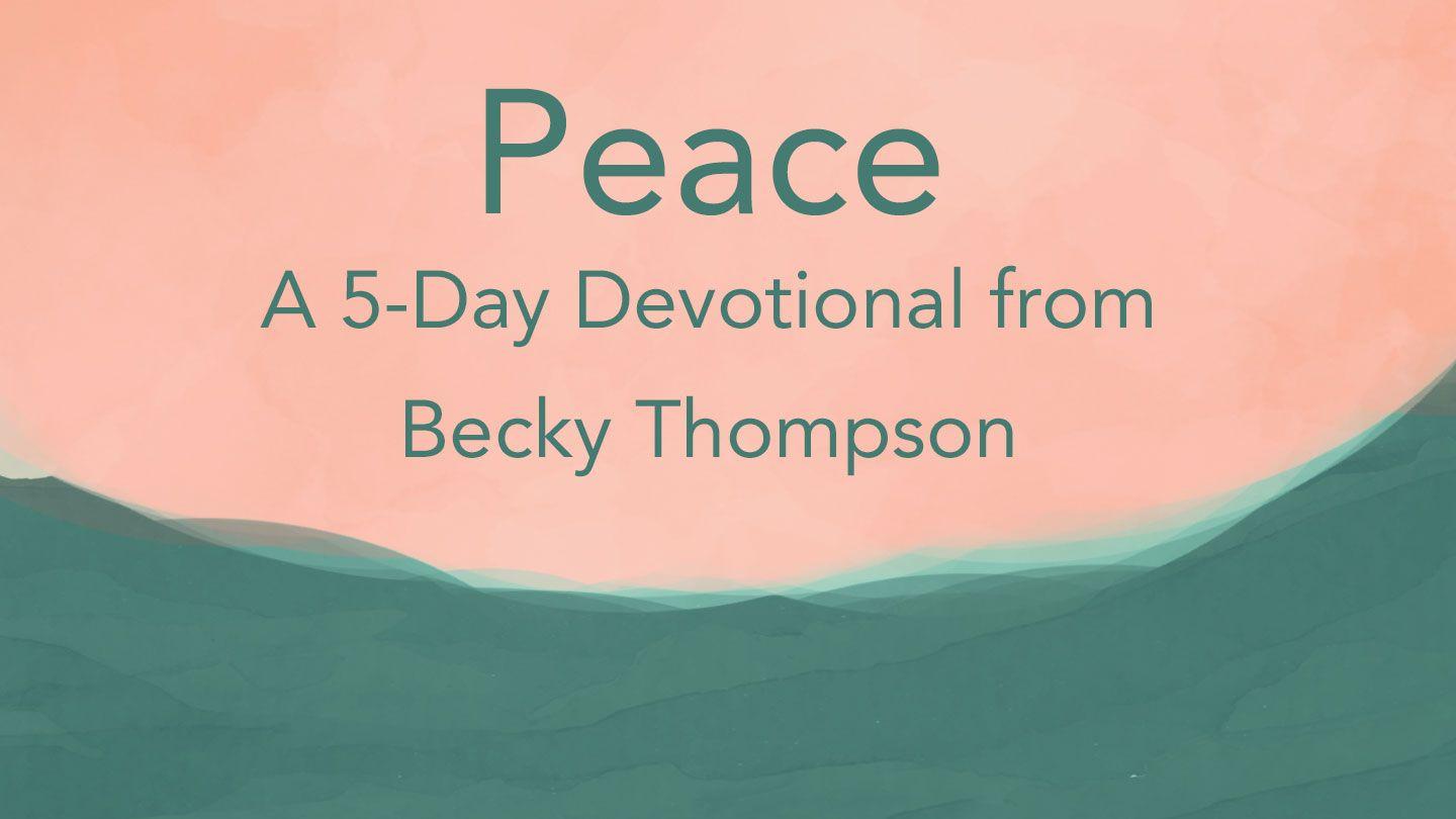 PEACE John 14:28 King James Version