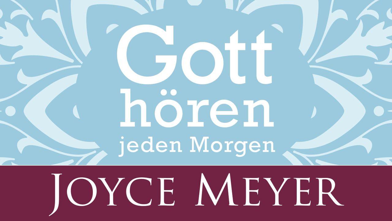 Gott hören jeden Morgen