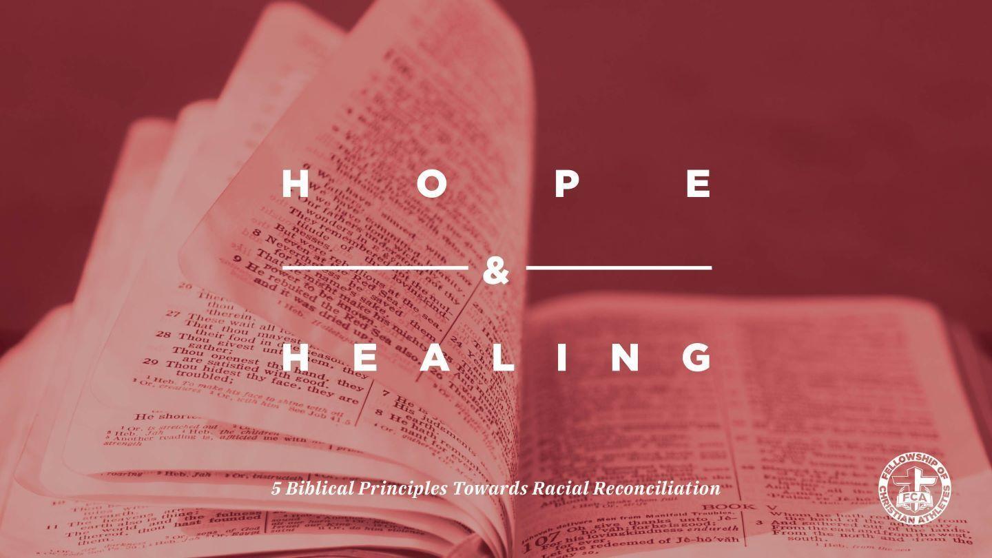 Hope and Healing Towards Racial Reconciliation 2 Timothy 3:2-5 English Standard Version Revision 2016