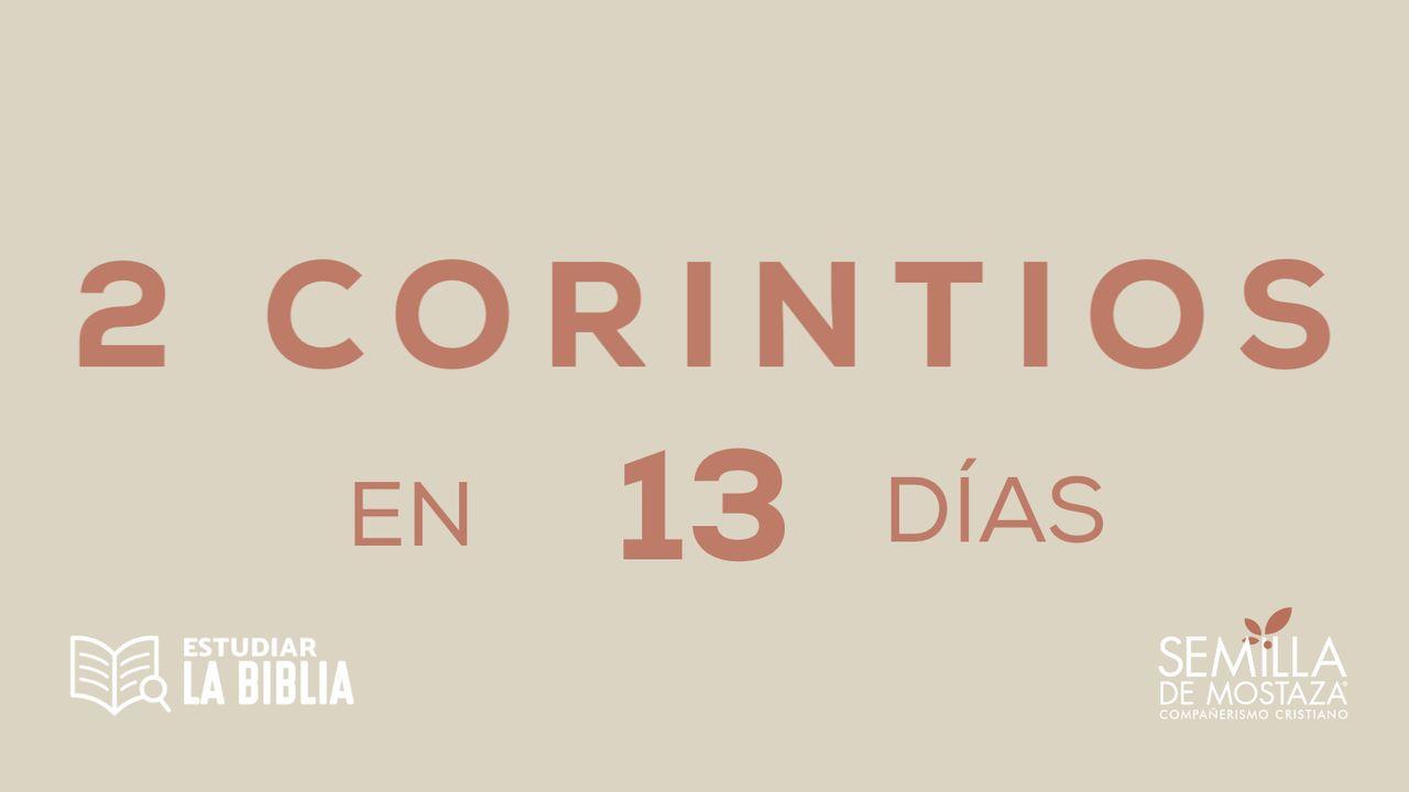 Estudiar la Biblia - 2 Corintios en 13 Días