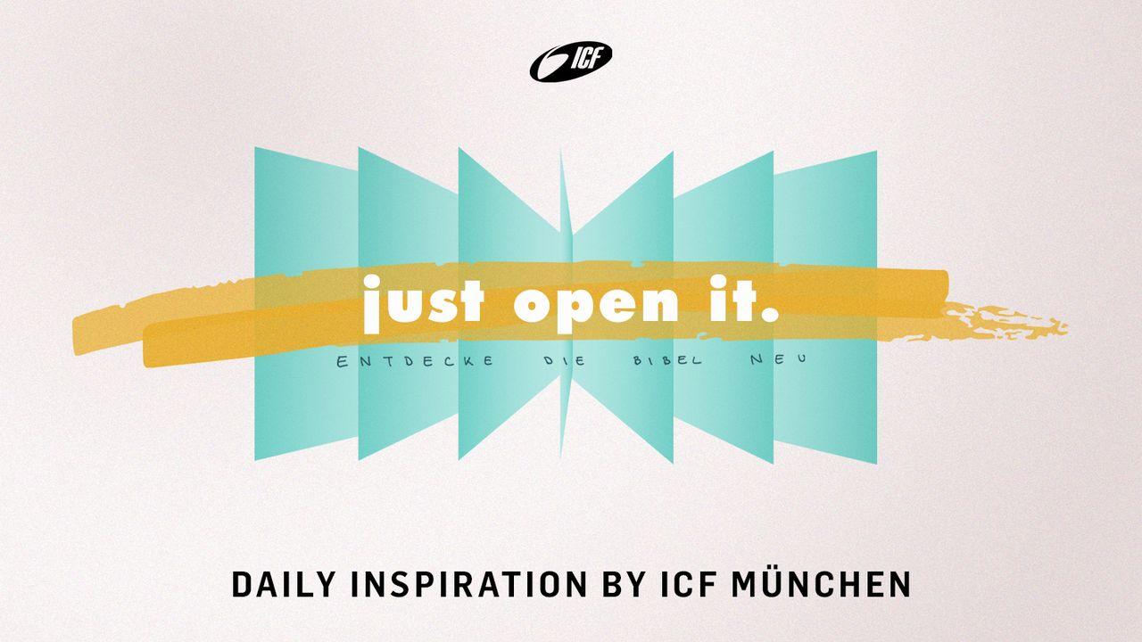 just open it - Entdecke die Bibel neu