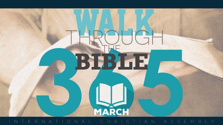 Walk Through The Bible 365 - March