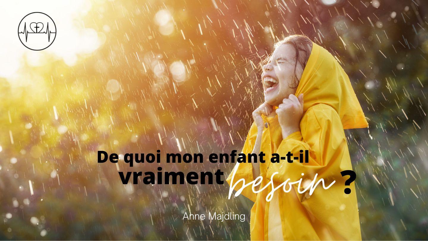 De Quoi Mon Enfant A-T-Il Vraiment Besoin ? Hebrews 12:7 King James Version