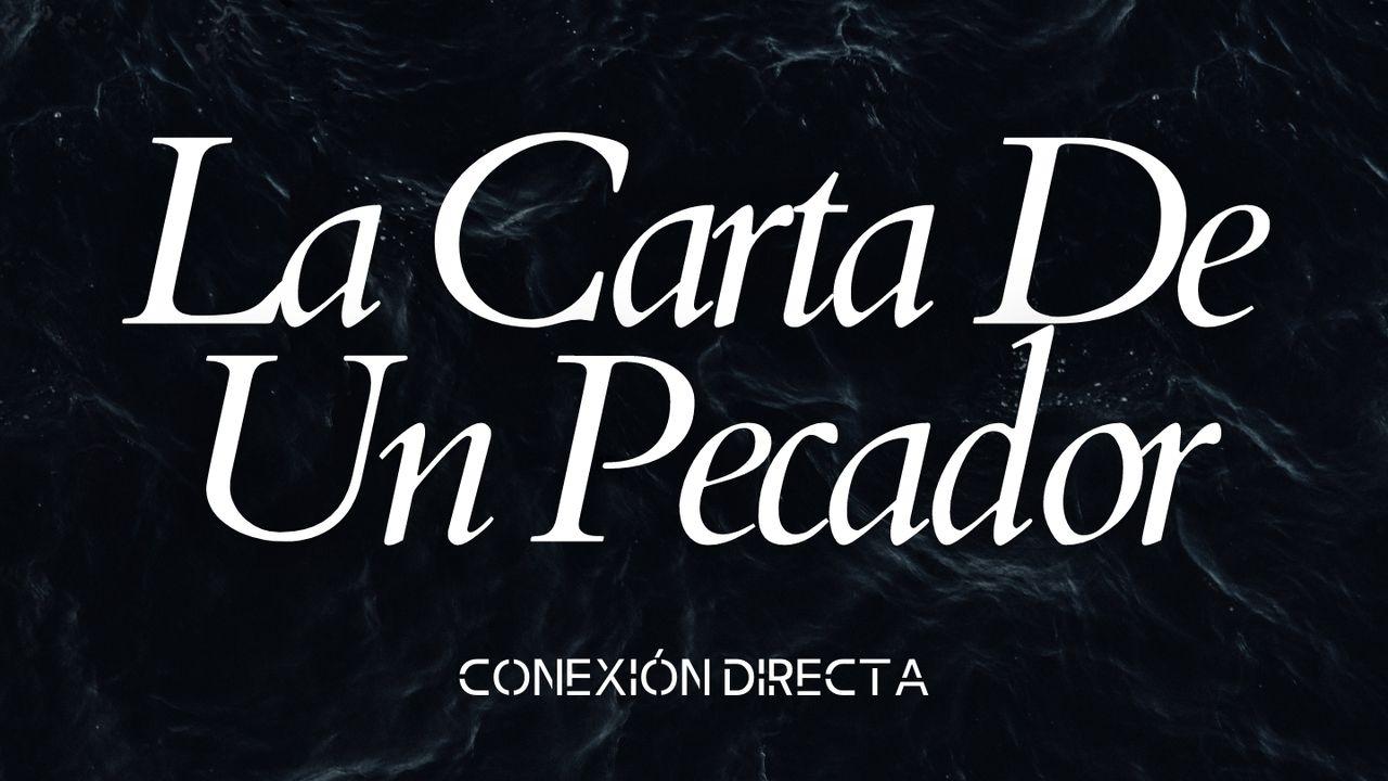 La Carta De Un Pecador