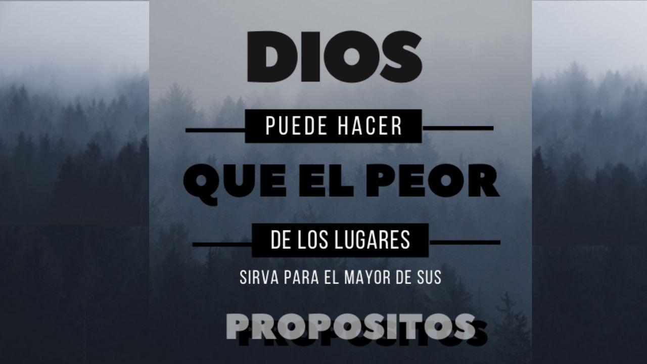 Dios puede hacer que el peor de los lugares sirva para el Mayor de sus propósitos