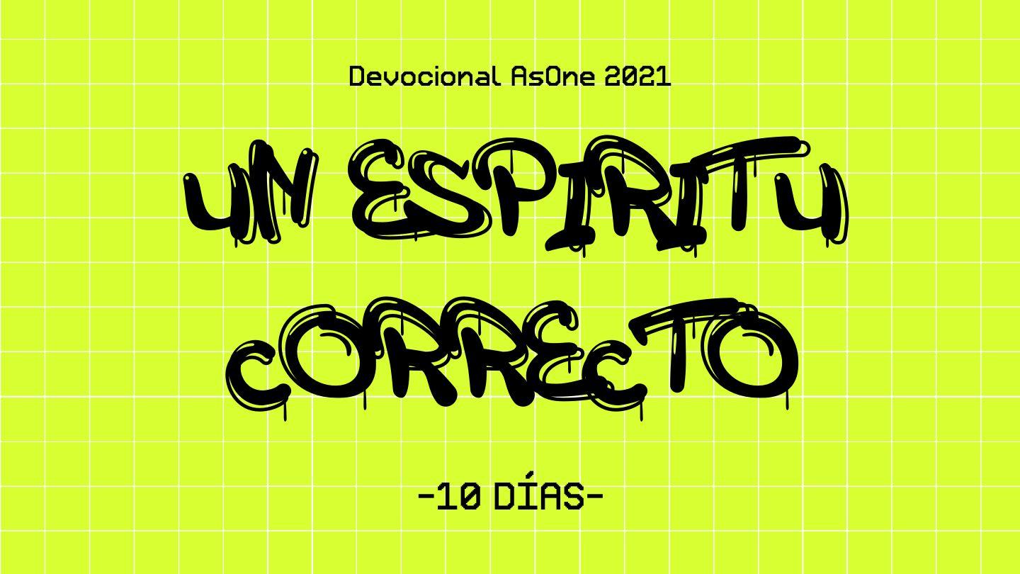 Un Espíritu Correcto