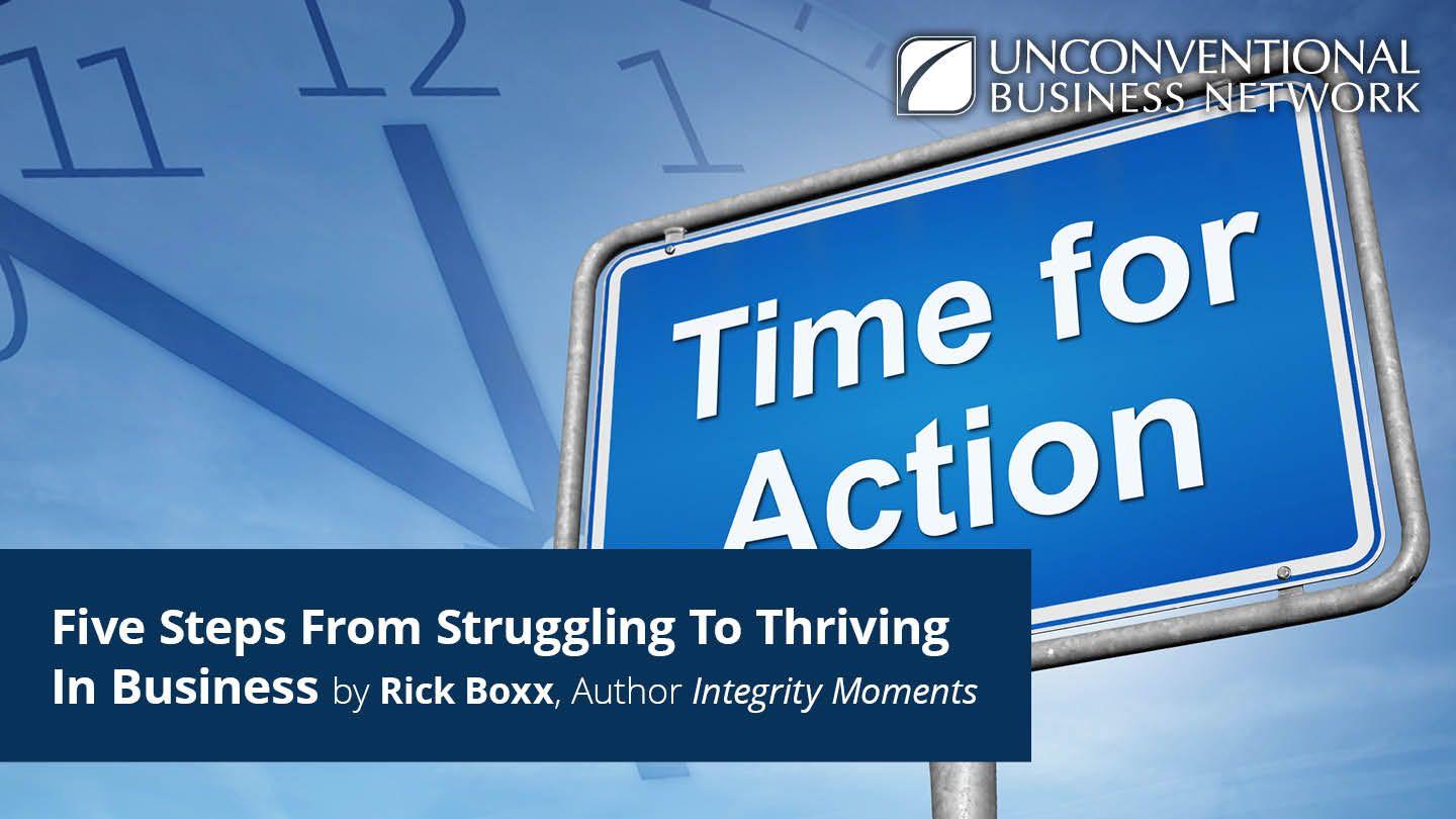 Five Steps From Struggling to Thriving in Business Exodus 4:2-3 The Message