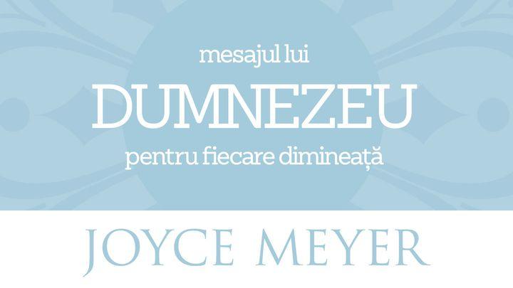 Mesajul lui Dumnezeu pentru fiecare dimineață