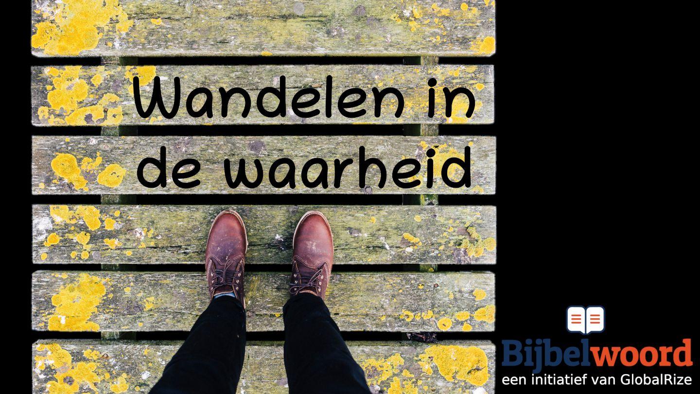 Wandelen in de waarheid Wikhikən 8:32 Wikhikәn 2014