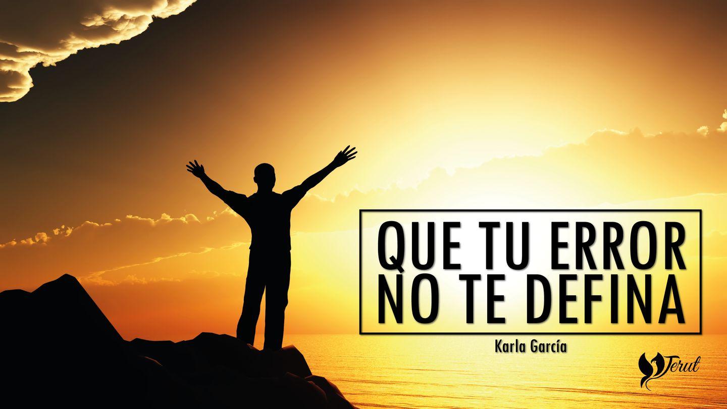 QUE TU ERROR NO TE DEFINA 1 Samuel 13:8-15 Nueva Versión Internacional - Español
