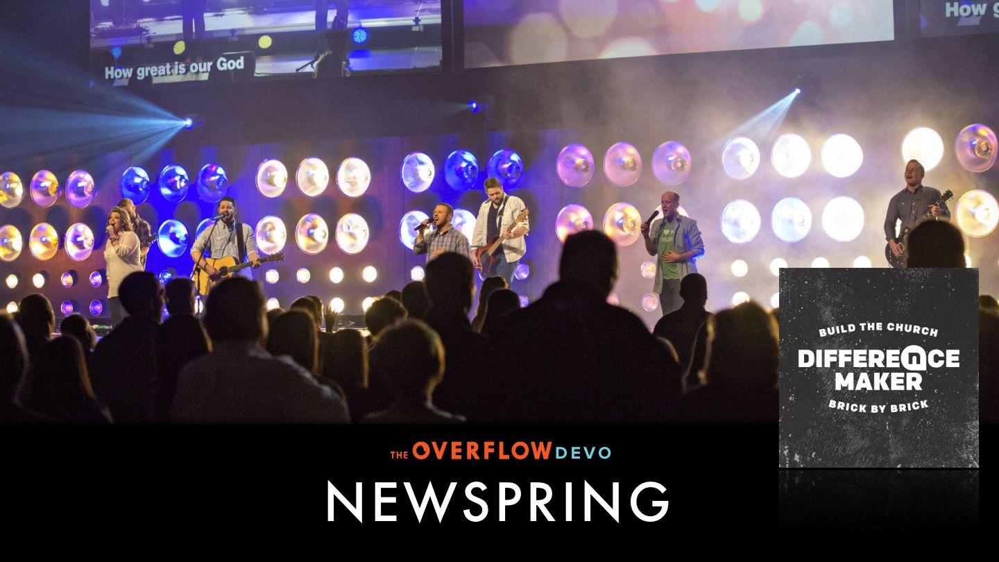 NewSpring - Now & Forever - The Overflow Devo Romans 8:36 Amplified Bible