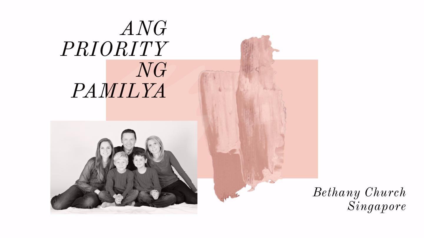 Ang Priority ng Pamilya Mateus 11:27 Pao Kurireu Bataru Kurireu