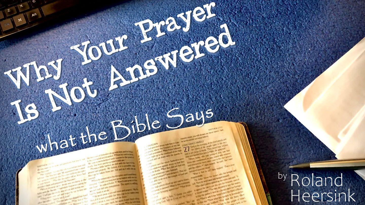 Why Your Prayer Is Not Answered – What the Bible Says Matayo 21:22 E’di Mikindi Le’bura