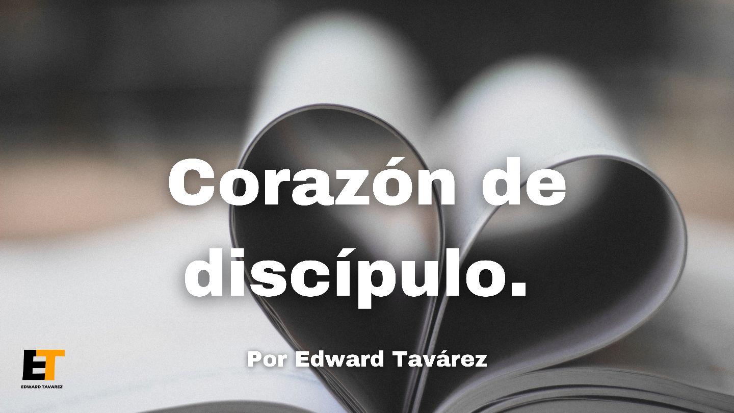 Corazón De Discípulo Isaías 6:8 Reina Valera Actualizada