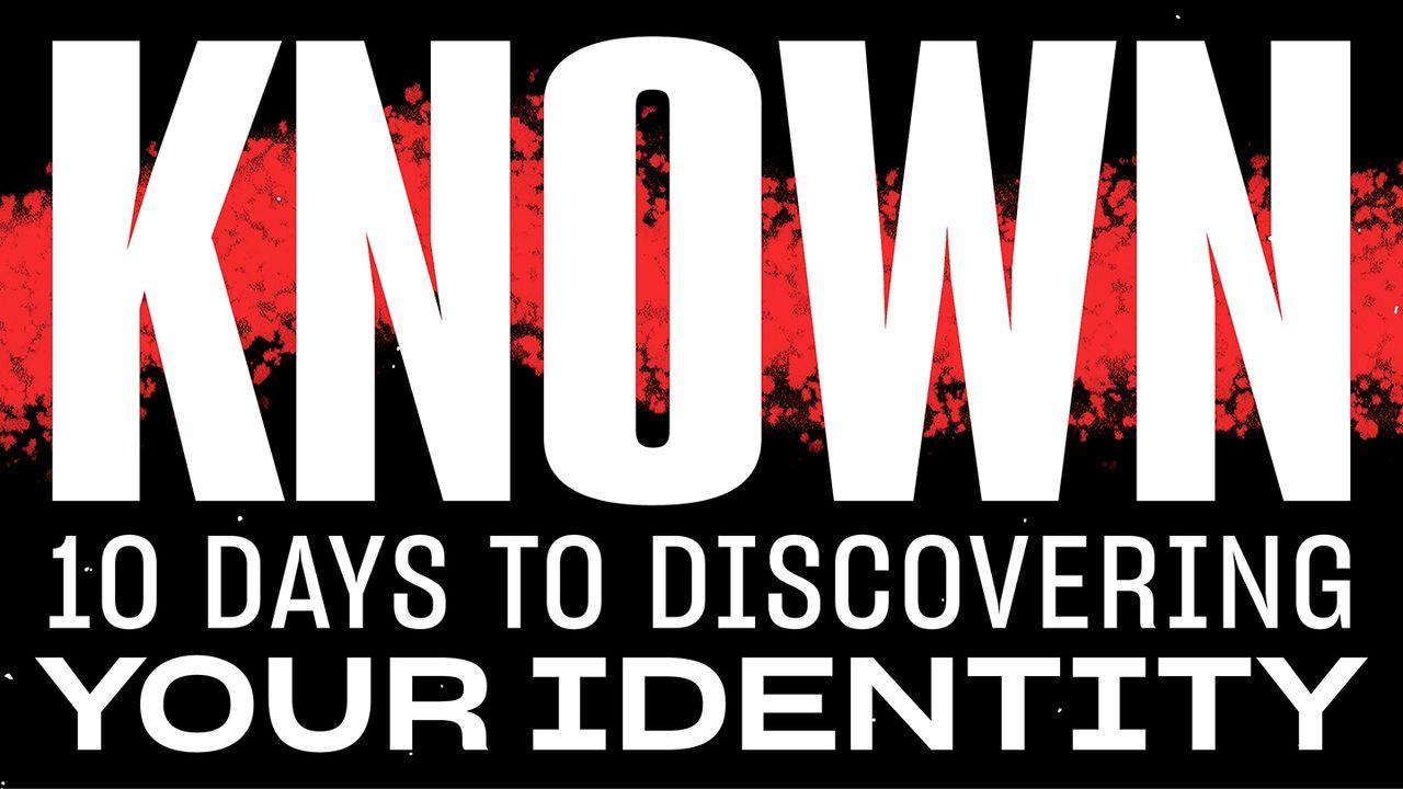 Poznaný: 10 dnů k objevování vlastní identity