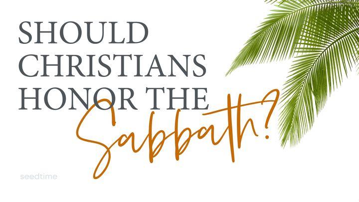 Should Christians Work on the Sabbath?