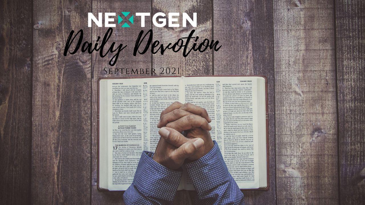September Nextgen Daily Devotion