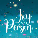 Joy is a Person