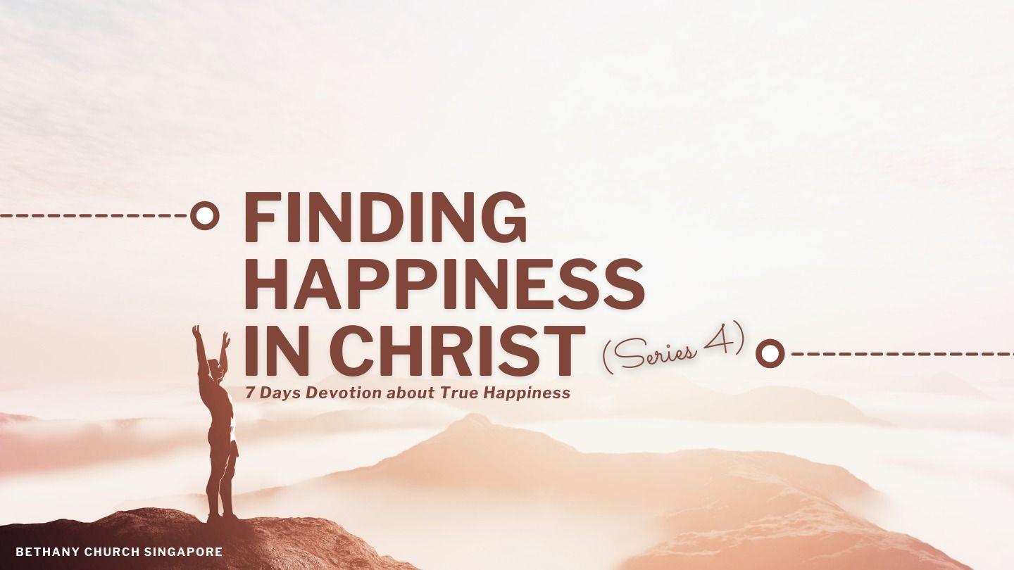 Finding Happiness in Christ (Series 4) 耶利米書 32:19 和合本2010 （和合本修訂版） （繁體字） 神版