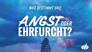 Was bestimmt uns: Angst oder Ehrfurcht?