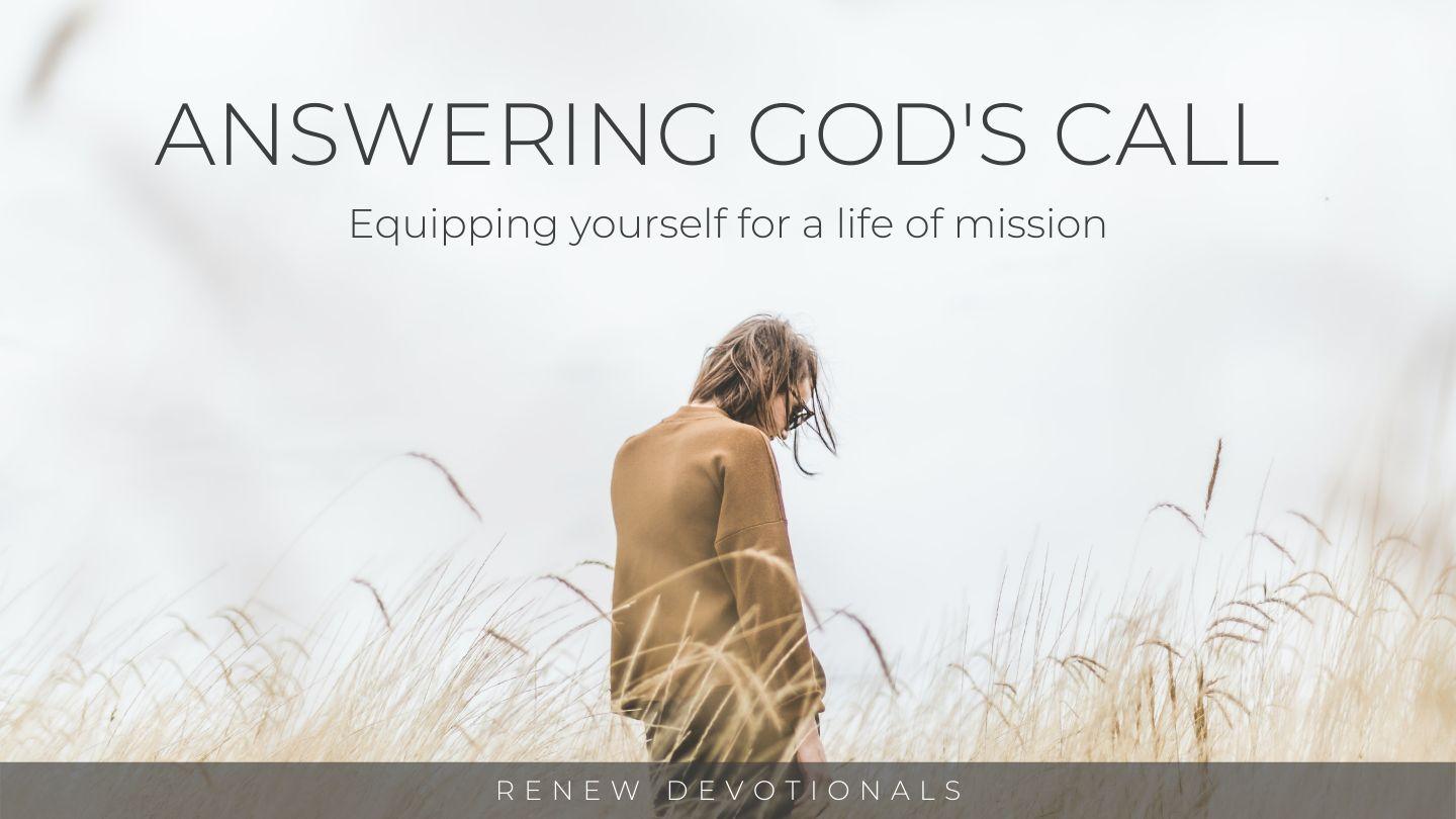 Answering God's Call Exodus 3:11-13 King James Version
