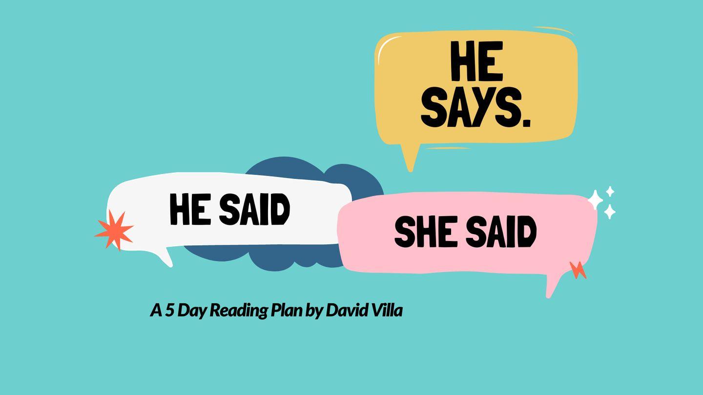 He Said, She Said, He Says Deuteronomy 8:18 English Standard Version Revision 2016