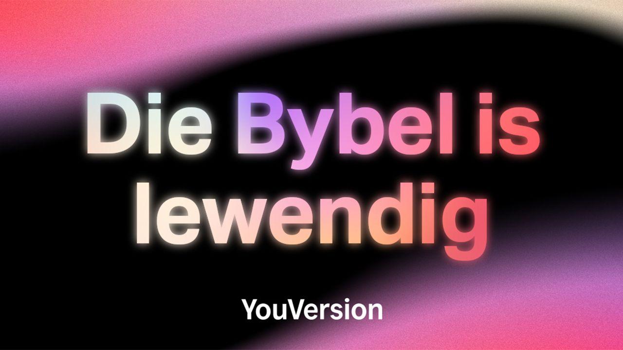 Die Bybel is lewendig