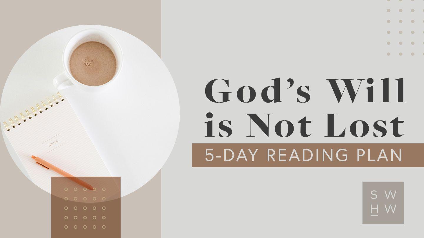 God's Will Is Not Lost Доладалар 12:4 Делан Йозанаш