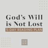 God's Will Is Not Lost