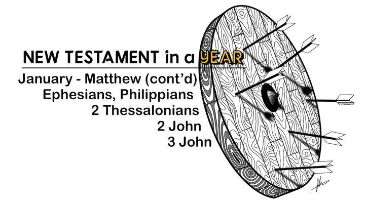 New Testament in a Year: January