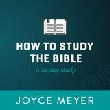 How to Study the Bible