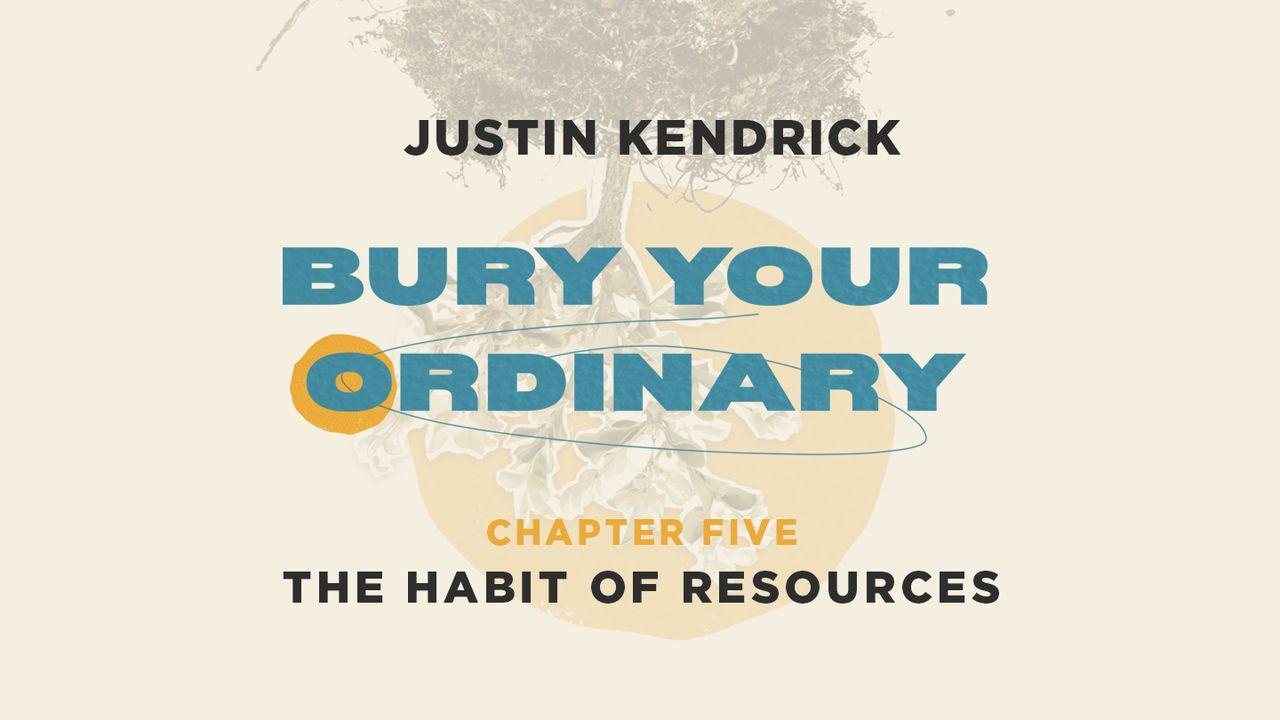 Bury Your Ordinary Habit Five