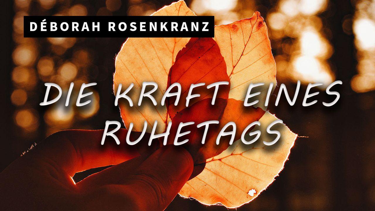 Work-Life-Balance: Die Kraft eines Ruhetags