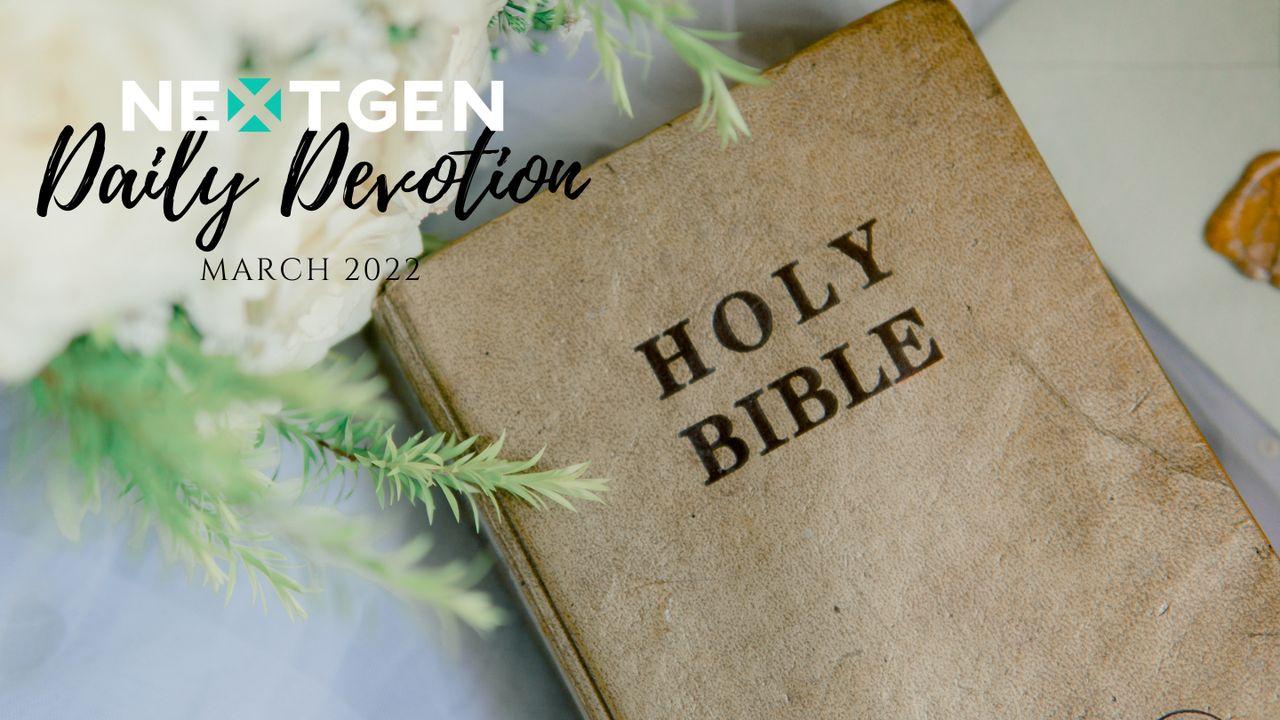 March Nextgen Daily Devotion