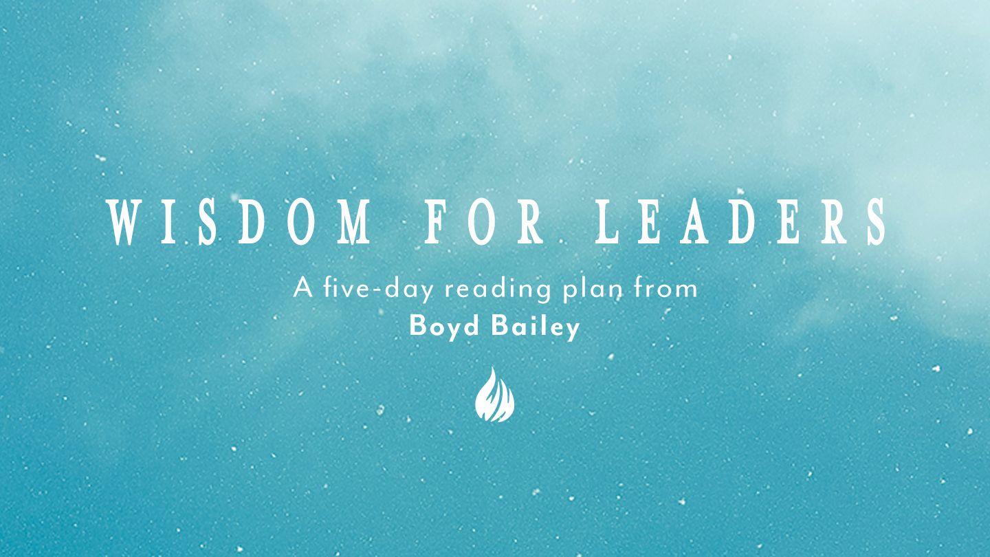 Wisdom for Leaders 1 Peter 4:5 New Living Translation
