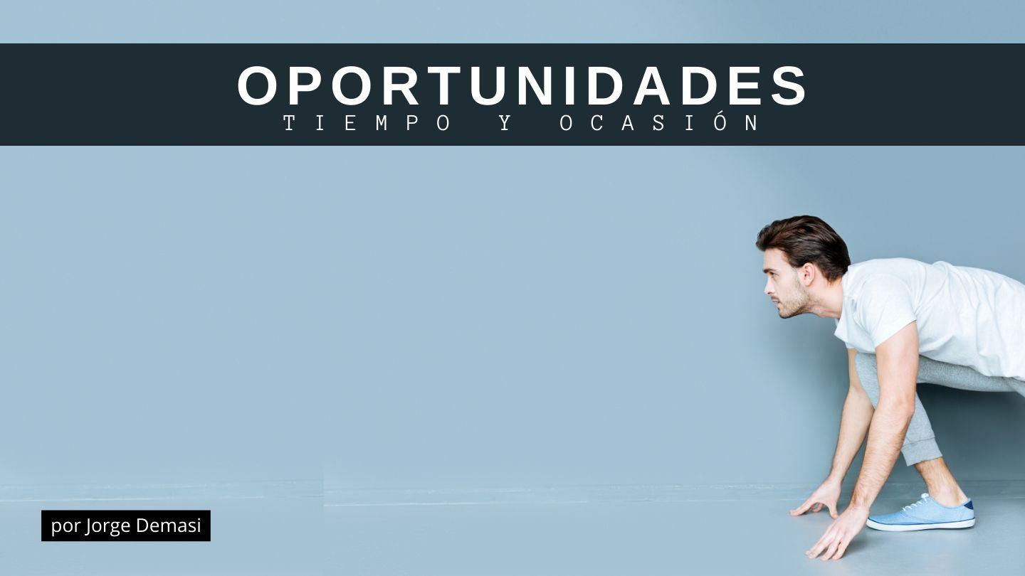 Oportunidades Eclesiastés 9:11 Reina Valera Contemporánea